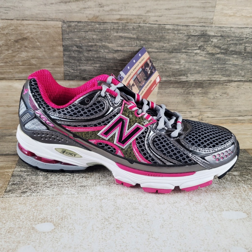 New Balance Stability Womens Running Shoes Sz 9.5 B Titanium Low Top Lace Up
